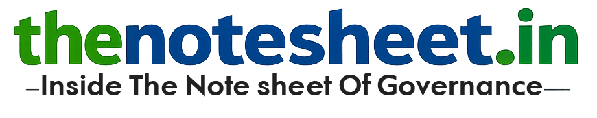The Note Sheet