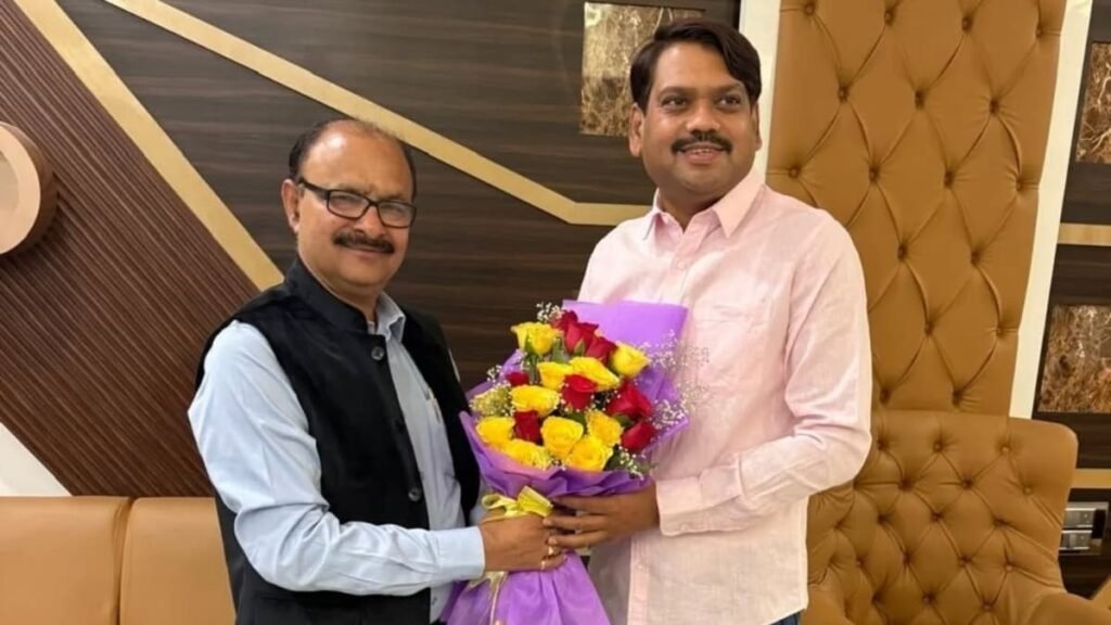 CMD Manoj Kumar Agarwal Meets Dhanbad Mayor and Jharia MLA for Regional Growth