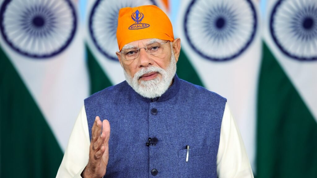 PM Narendra Modi Pays Homage to Sri Guru Tegh Bahadur Ji on Parkash Purab
