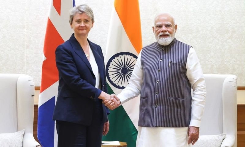 PM Modi and UK Foreign Secretary Affirm Vision 2035 Goals