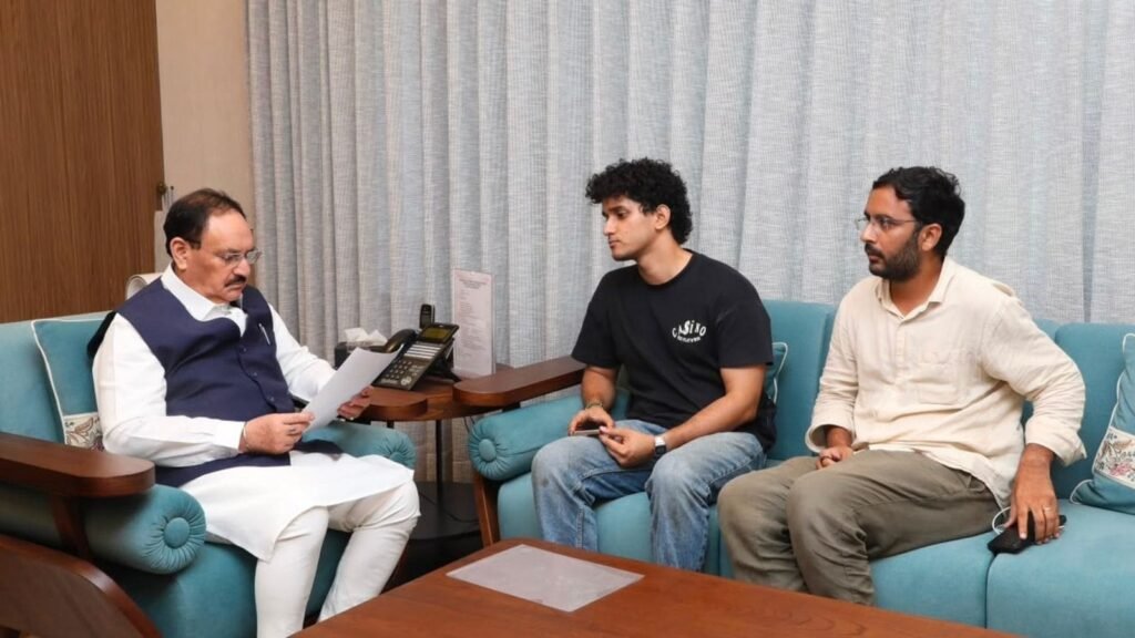 Nadda Meets CJP Delegation, Urges Halt to Central Delhi Sit-In