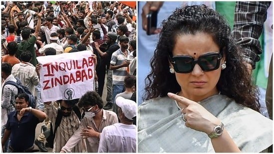 Outrage Over Kangana Ranaut’s “Generation Gutter” Remarks on Student Protesters