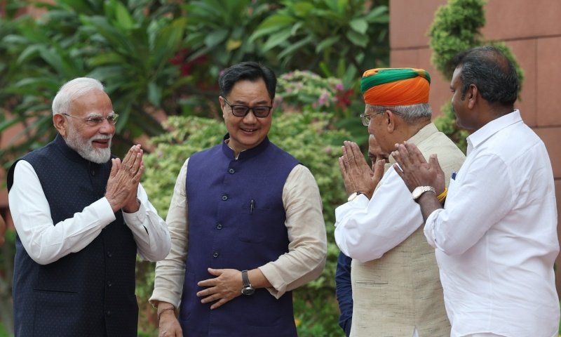 PM Modi Calls for a Productive Monsoon Session Amid Economic Resilience and Space Milestones