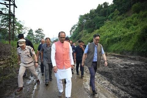 Union Minister Shivraj Singh Chouhan Visits Flood-Hit Northeast; Assures Comprehensive Central Aid