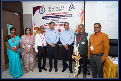 NIFTEM-Thanjavur Partners with ITC Trichy for Food Processing Training