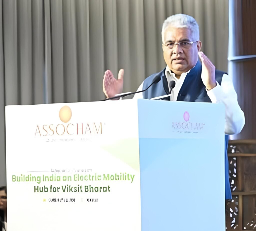 Bhupender Yadav Outlines EV Blueprint at ASSOCHAM National Conference
