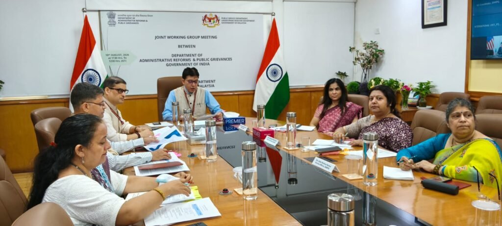 India and Malaysia Convene 2nd Joint Working Group Meeting on Public Administration