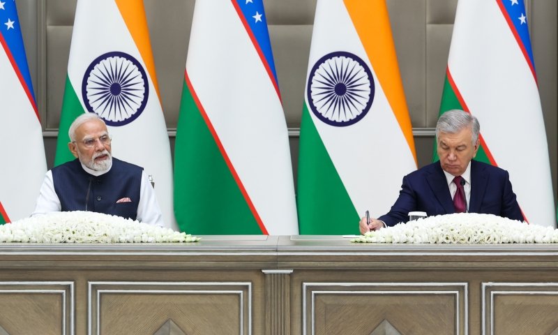 India and Uzbekistan Elevate Relations to Comprehensive Strategic Partnership During PM Modi’s State Visit