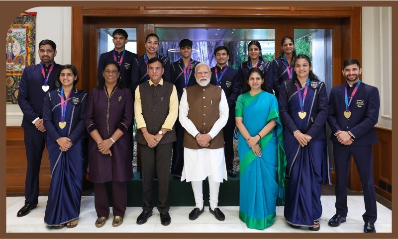 Prime Minister Hosts India’s Commonwealth Games 2026 Medal Winners