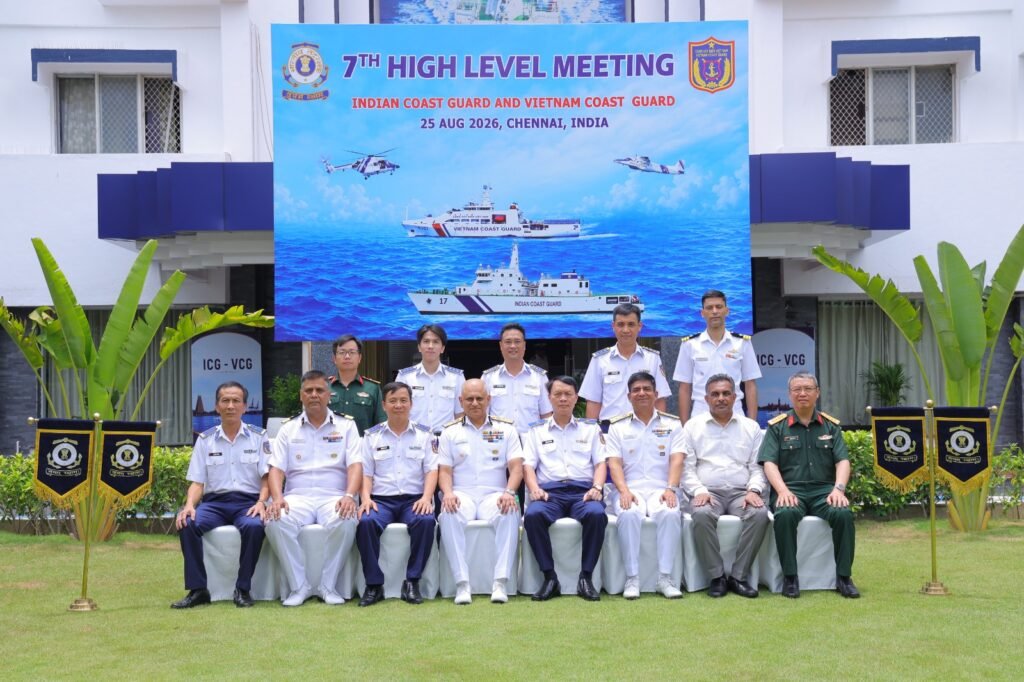 India-Vietnam Coast Guards Hold 7th High-Level Meeting in Chennai to Enhance Maritime Security