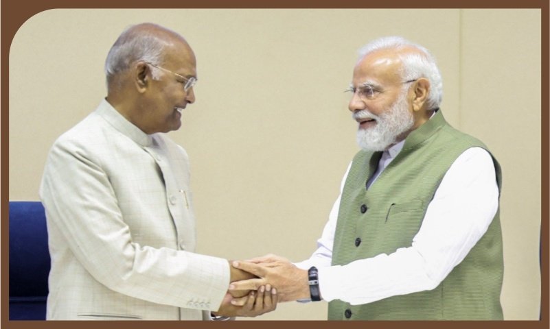 PM Narendra Modi Releases Former President Ram Nath Kovind’s Autobiography ‘Triumph of the Indian Republic’