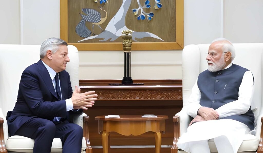 Netflix Co-CEO Ted Sarandos Calls on PM Modi; Talks Focus on India as Global Content Hub