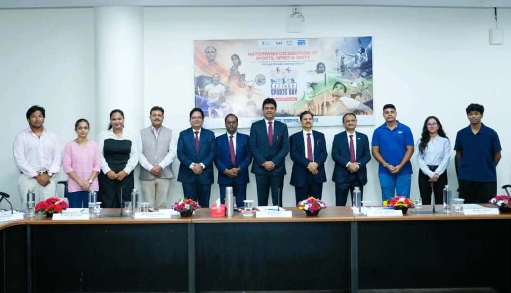 PSU Powerhouse NHPC Celebrates National Sports Day; CMD Bhupender Gupta Honours Outstanding Athletes