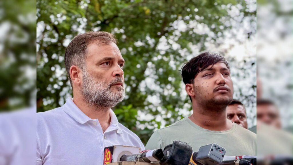 Rahul Gandhi Demands FIR Over Alleged Pellet Gun Action Against Student