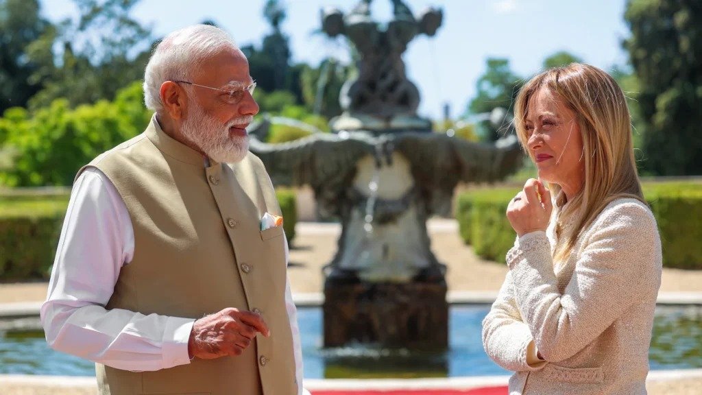 Prime Minister Modi Commends Italian PM Meloni on Postwar Governance Milestone