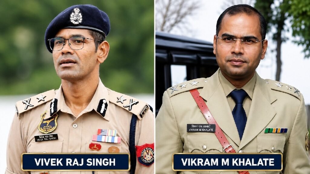 Union Home Ministry Inducts IPS Officers Vivek Raj Singh and Vikram M. Khalate as Deputy Directors General in NCB
