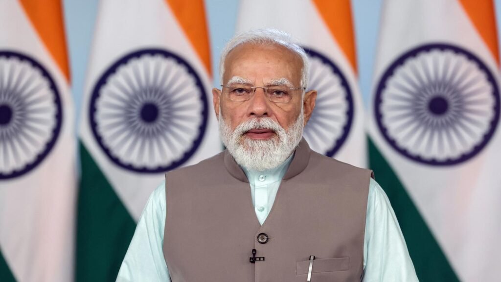 PM Narendra Modi Pays Tributes to Freedom Fighter Shyamji Krishna Varma