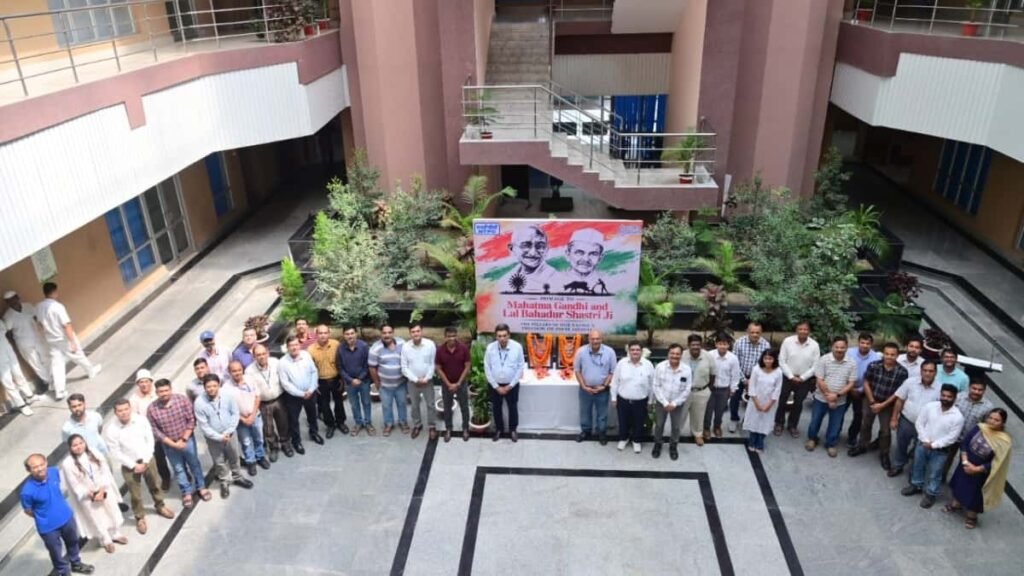 NTPC Bongaigaon Commemorates Birth Anniversaries of Mahatma Gandhi and Lal Bahadur Shastri